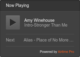 The new Airtime Pro embedded player widget