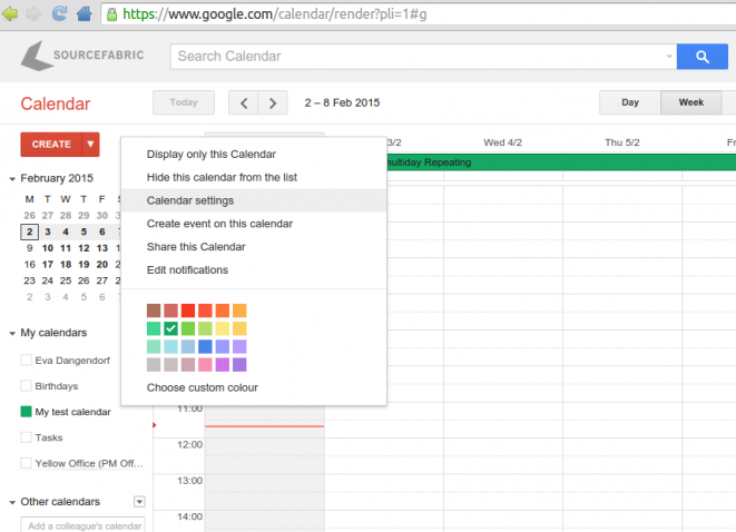 How to find your Google Calendar ID