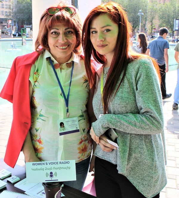 Ruzanna Harutyunyan and Vera Nurijanyan, Women’s Voice Radio