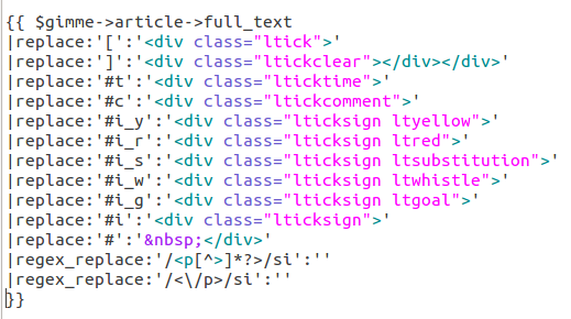 Newscoop and Smarty in combination for markup engine.