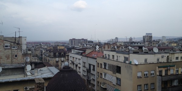 New Belgrade seen from the B92 roof