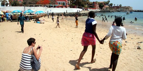 At the beautiful Île de Gorée