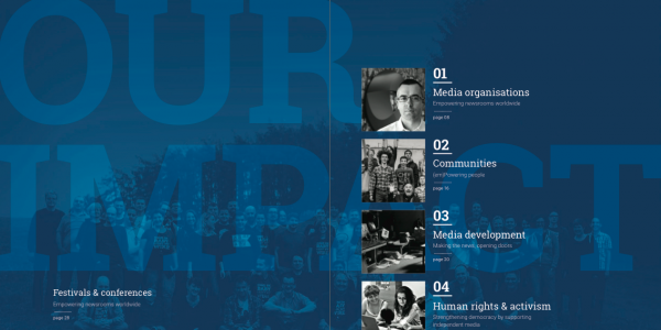 The stories of our users is at the centre of our Annual Report 2015