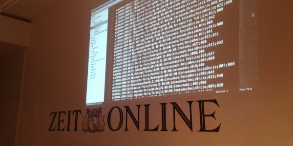 Data scraping at Zeit Online