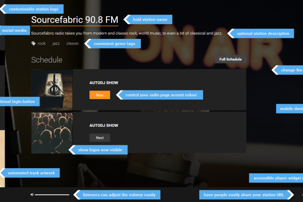 Customise Your Airtime Pro Radio Page